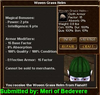 Picture for Woven Grass Helm