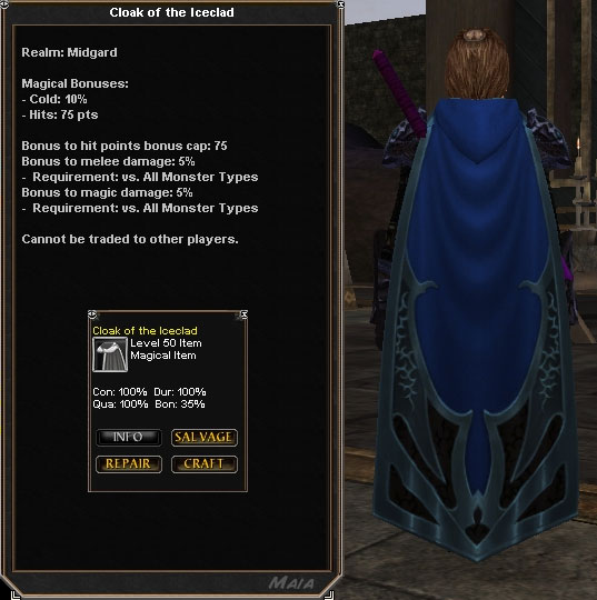 Cloak of the Iceclad :: Items :: Dark Age of Camelot :: ZAM
