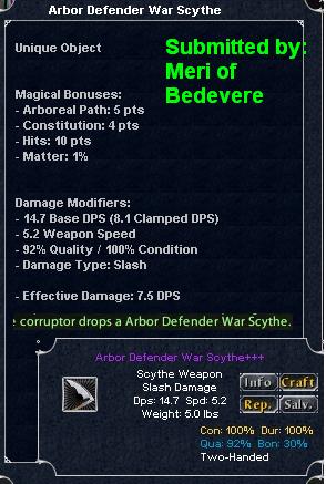 Picture for Arbor Defender War Scythe (u)