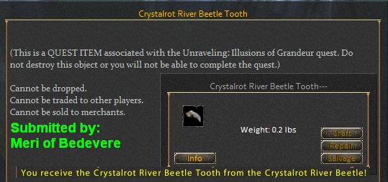 Picture for Crystalrot River Beetle Tooth