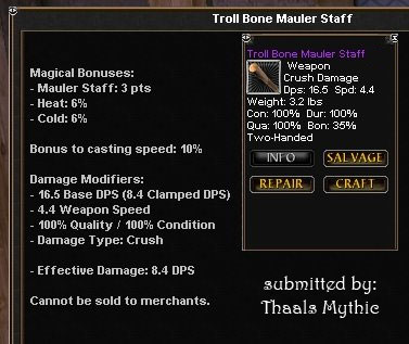 Picture for Troll Bone Mauler Staff