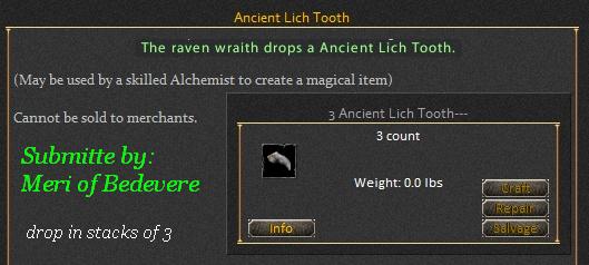 Picture for Ancient Lich Tooth