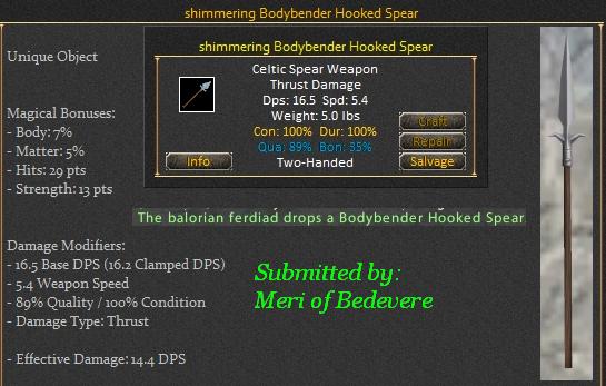 Picture for Bodybender Hooked Spear (u)