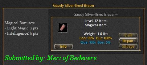 Picture for Gaudy Silver-lined Bracer (light magic)
