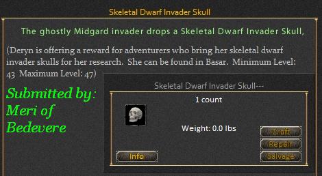 Picture for Skeletal Dwarf Invader Skull