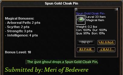 Picture for Spun Gold Cloak Pin