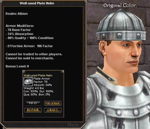 Picture for Well-used Plate Helm
