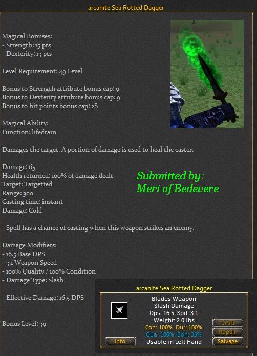 Picture for Arcanite Sea Rotted Dagger