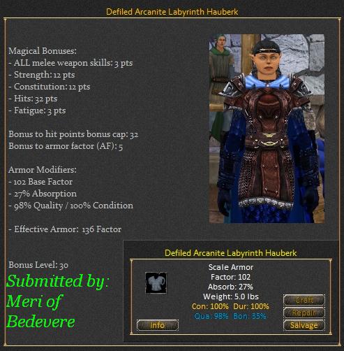 Picture for Defiled Arcanite Labyrinth Hauberk