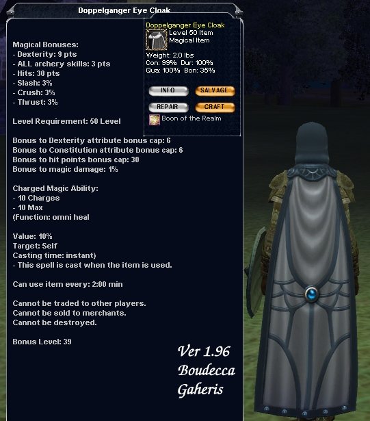 Doppelganger Eye Cloak :: Items :: Dark Age of Camelot :: ZAM