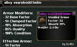 Picture for Alloy Svarskodd Helm