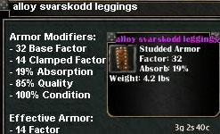 Picture for Alloy Svarskodd Leggings