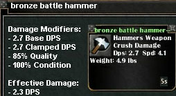 Picture for Bronze Battle Hammer