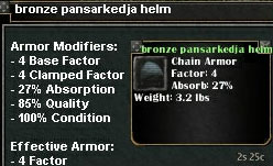 Picture for Bronze Pansarkedja Helm