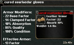Picture for Cured Svarlaedar Gloves