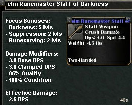 Picture for Elm Runemaster Staff of Darkness