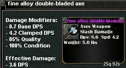 Picture for Fine Alloy Double-Bladed Axe
