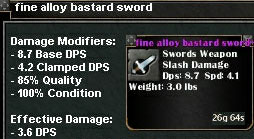 Picture for Fine Alloy Bastard Sword (Mid)