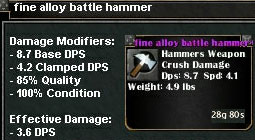 Picture for Fine Alloy Battle Hammer