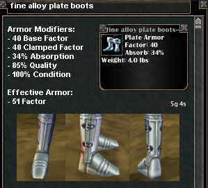 Picture for Fine Alloy Plate Boots