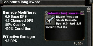 Picture for Dolomite Long Sword
