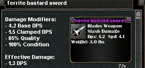 Picture for Ferrite Bastard Sword