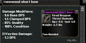 Picture for Runewood Short Bow (Hib)