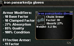 Picture for Iron Pansarkedja Gloves