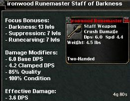 Picture for Ironwood Runemaster Staff of Darkness