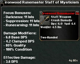 Picture for Ironwood Runemaster Staff of Mysticism