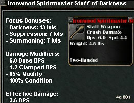 Picture for Ironwood Spiritmaster Staff of Darkness