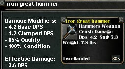 Picture for Iron Great Hammer (Mid)