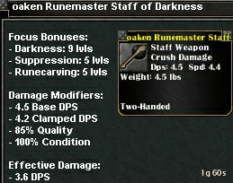 Picture for Oaken Runemaster Staff of Darkness