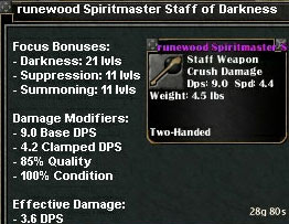 Picture for Runewood Spiritmaster Staff of Darkness