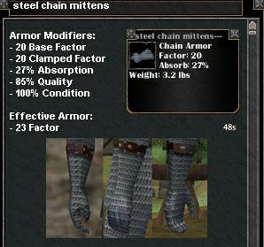 Picture for Steel Chain Mittens