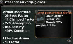 Picture for Steel Pansarkedja Gloves