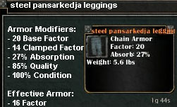 Picture for Steel Pansarkedja Leggings