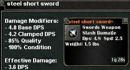 Picture for Steel Short Sword (Mid)