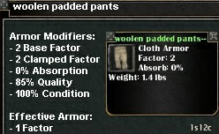 Picture for Woolen Padded Pants
