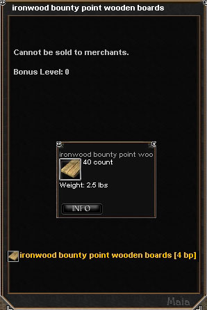 Picture for Ironwood Bounty Point Wooden Boards