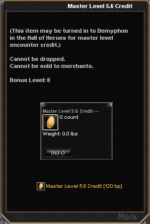 Picture for Master Level 5.6 Credit