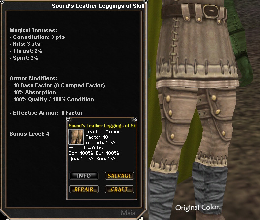 Picture for Sound's Leather Leggings of Skill (Mid)