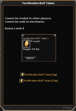 Picture for Fortification Buff Token