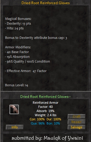 Picture for Dried Root Reinforced Gloves