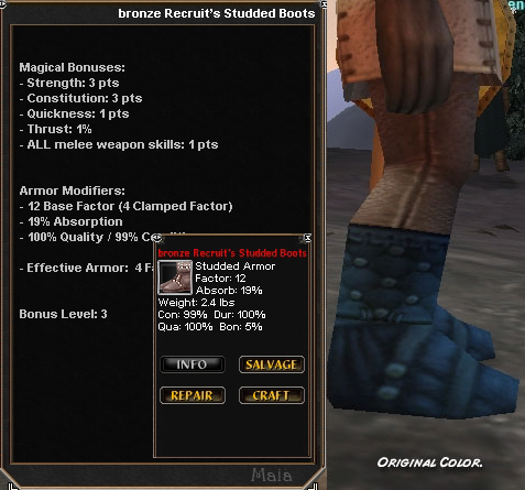 Picture for Recruit's Studded Boots (Mid) (quest)