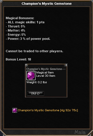 Picture for Champion's Mystic Gemstone