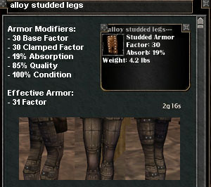 Picture for Alloy Studded Legs