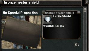 Picture for Bronze Heater Shield