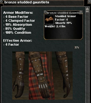 Picture for Bronze Studded Gauntlets