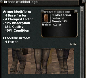 Picture for Bronze Studded Legs